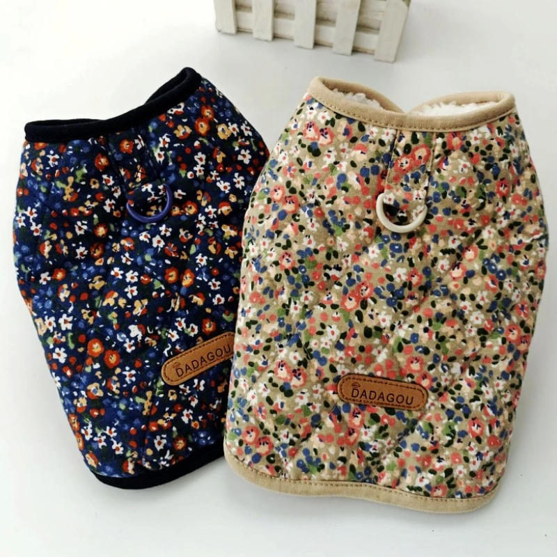 Floral Dog Vest Coat Jacket Cat Puppy Yorkshire Terrier Clothes Pomeranian Maltese Bichon Poodle Schnauzer Dog Clothing Outfit
Floral Dog Vest Coat Jacket Cat Puppy Yorkshire Terrier Clothes Pomeranian Maltese Bichon Poodle Schnauzer Dog Clothing Outfit