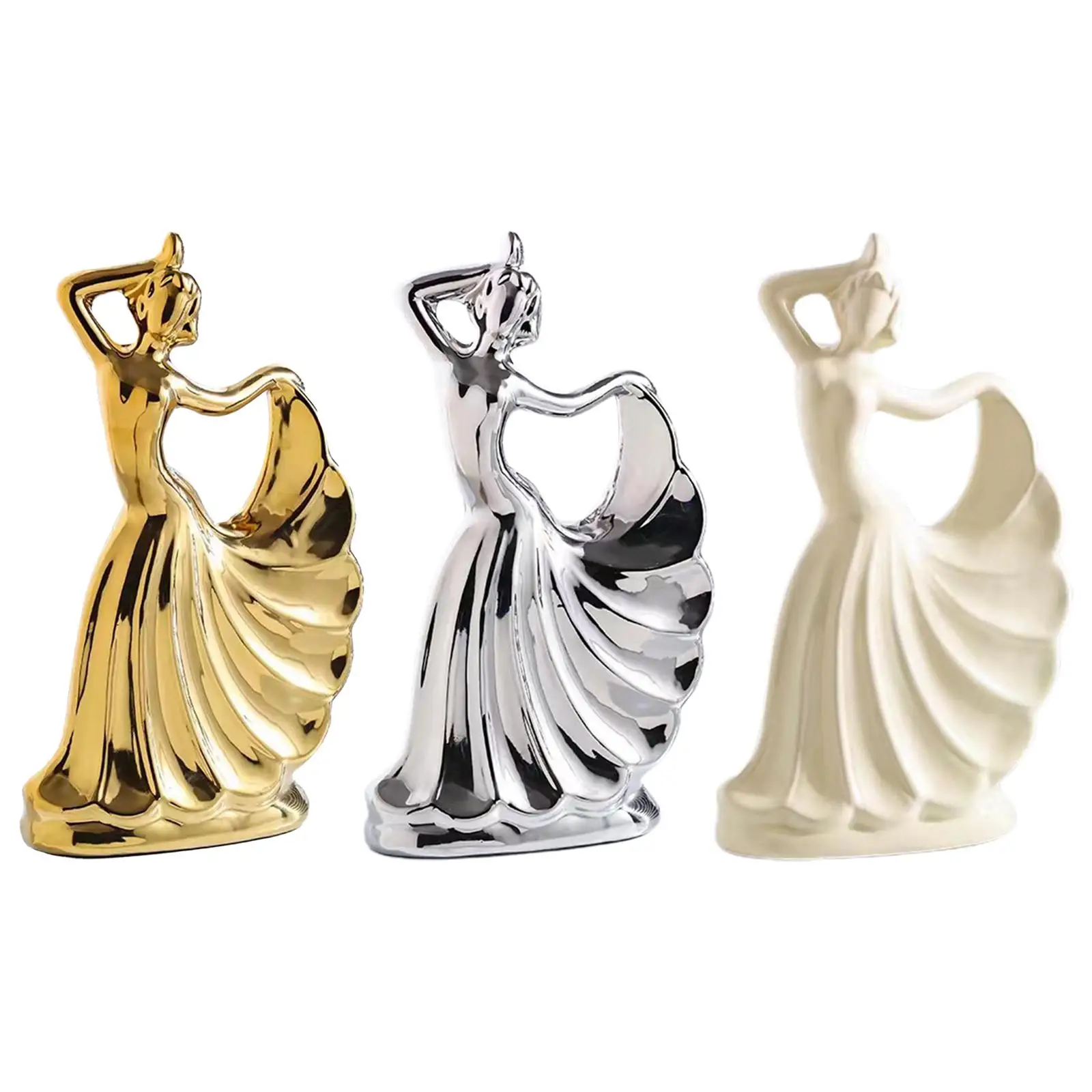 Dancer Figurines Women Dancing Sculpture Home Decoration Table Statue for TV Cabinet
Dancer Figurines Women Dancing Sculpture Home Decoration Table Statue for TV Cabinet