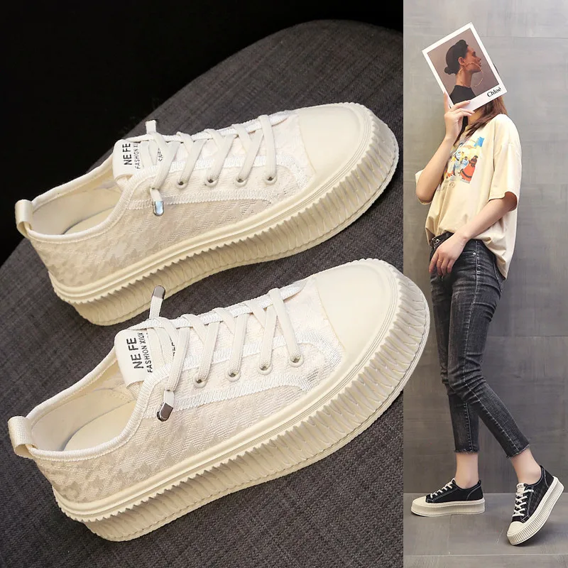 Women's Shoes Summer Hot New Korean Version of The Small White Shoes Summer Thin Mesh Breathable Thick Bottom Fisherman Shoes
Women's Shoes Summer Hot New Korean Version of The Small White Shoes Summer Thin Mesh Breathable Thick Bottom Fisherman Shoes