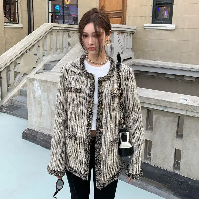 2022 New High-end Tweed Chic Design Top Simple Sweet and Fresh All-match Little Fairy Coat
2022 New High-end Tweed Chic Design Top Simple Sweet and Fresh All-match Little Fairy Coat