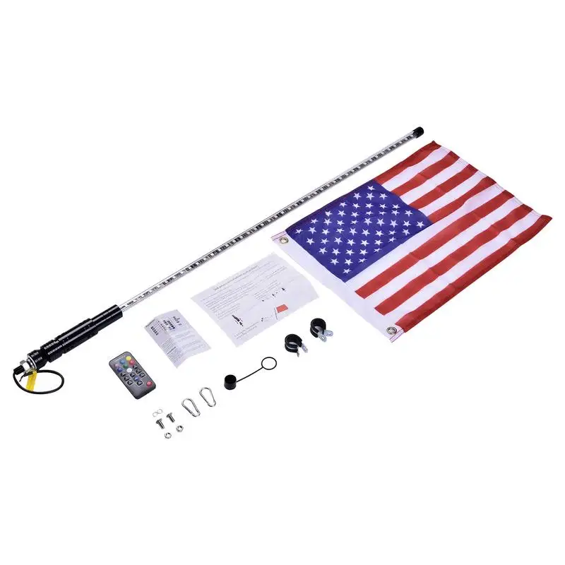 Для внедорожника ATV UTV RZR Led лампы для флага RGB Меняющие цвет светодиодные огни для внедорожника 3FT 4FT 5FT 6FT опционально
Для внедорожника ATV UTV RZR Led лампы для флага RGB Меняющие цвет светодиодные огни для внедорожника 3FT 4FT 5FT 6FT опционально