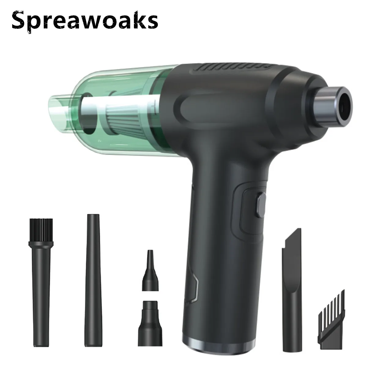 2 in 1 Electric Air Duster Vacuum Cleaner Wireless Air Blower Rechargeable Power Tools Home Computer PC Keyboard Car Compressed
2 in 1 Electric Air Duster Vacuum Cleaner Wireless Air Blower Rechargeable Power Tools Home Computer PC Keyboard Car Compressed