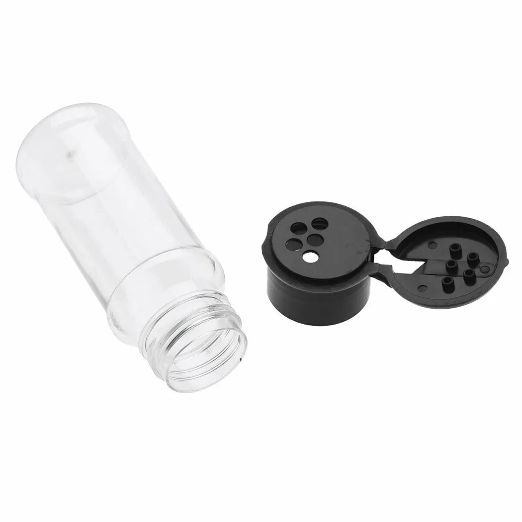 Salt Pepper Container Seasoning Spice Storage Tools 100ml 12pcs Black Bottle Container Holder Kitchen Restaurant
Salt Pepper Container Seasoning Spice Storage Tools 100ml 12pcs Black Bottle Container Holder Kitchen Restaurant