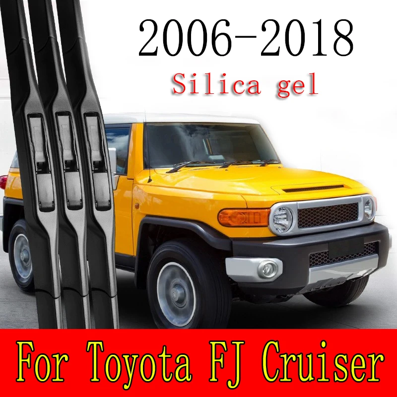Комплект Из 3 Силиконовых Щеток Стеклоочистителя Для Toyota FJ Cruiser 2006-2023, Прочные, Для Защиты От Дождя
Комплект Из 3 Силиконовых Щеток Стеклоочистителя Для Toyota FJ Cruiser 2006-2023, Прочные, Для Защиты От Дождя