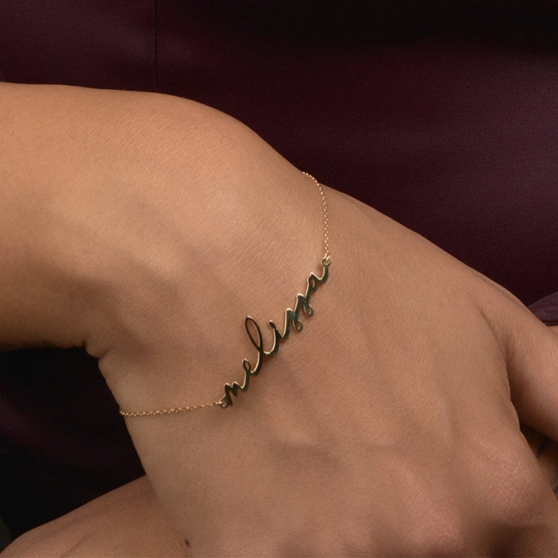 Personalized Custom Name Bracelet Stainless Steel Customized Gold Bracelets Jewelry for Women Mother's Day Gift
Personalized Custom Name Bracelet Stainless Steel Customized Gold Bracelets Jewelry for Women Mother's Day Gift