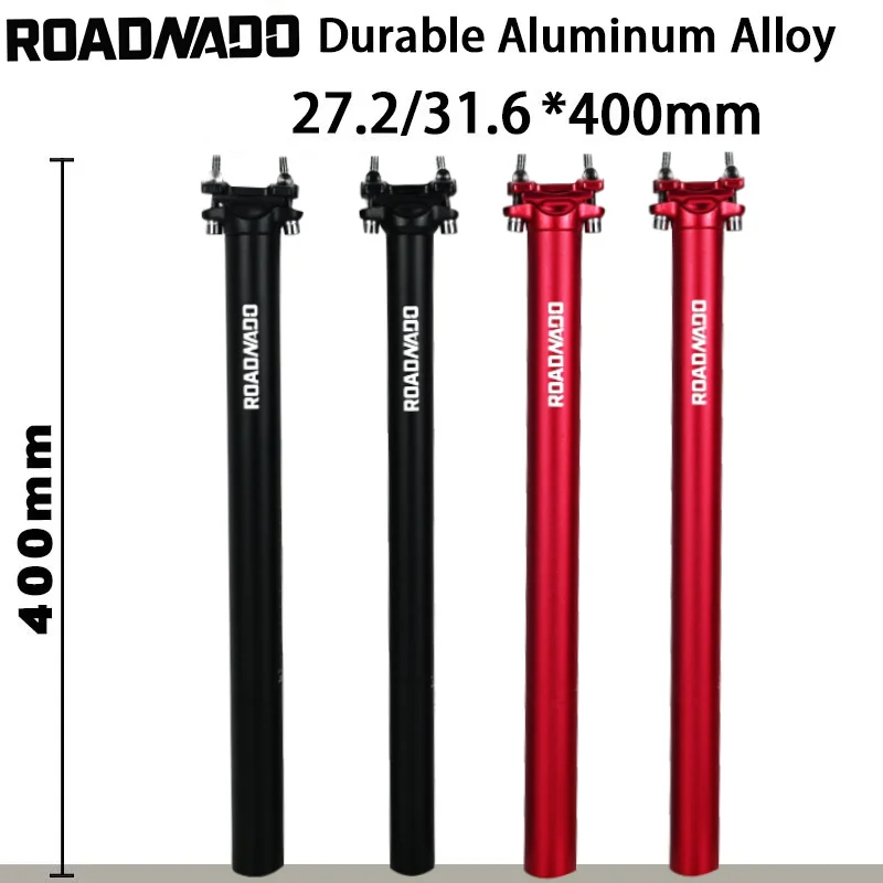MTB Road Bike Seat Post Bicycle Seatpost Tube 27.2/31.6*400mm Aluminum Alloy Black/red Adjustable Cycling Accessories
MTB Road Bike Seat Post Bicycle Seatpost Tube 27.2/31.6*400mm Aluminum Alloy Black/red Adjustable Cycling Accessories