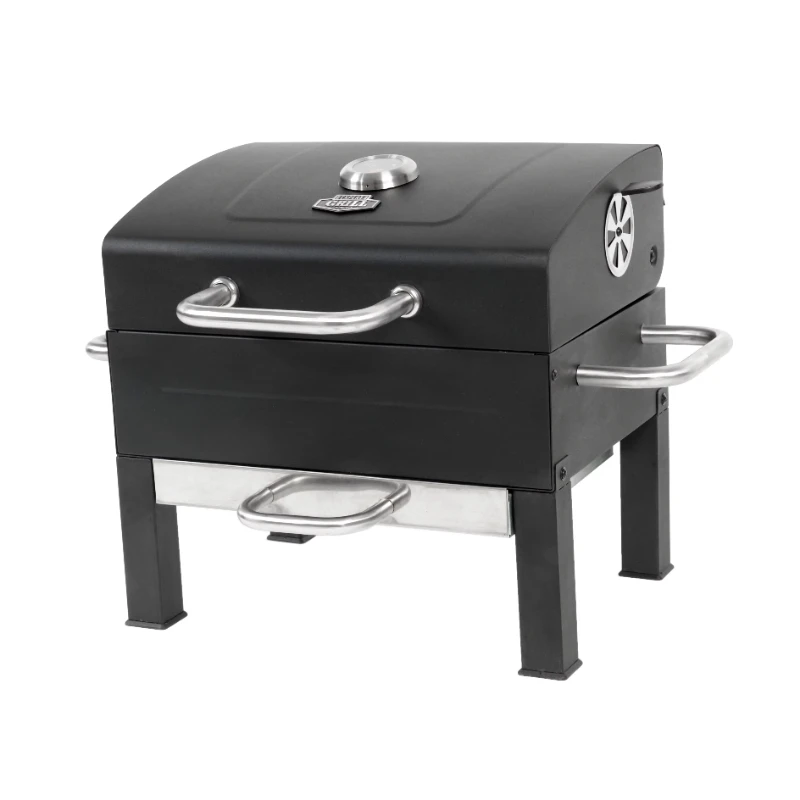 Premium Portable Charcoal Grill, Black and Stainless Steel Camping Tourist Burner Barbecue Big Power Cookware Portable Furnace P
Premium Portable Charcoal Grill, Black and Stainless Steel Camping Tourist Burner Barbecue Big Power Cookware Portable Furnace P