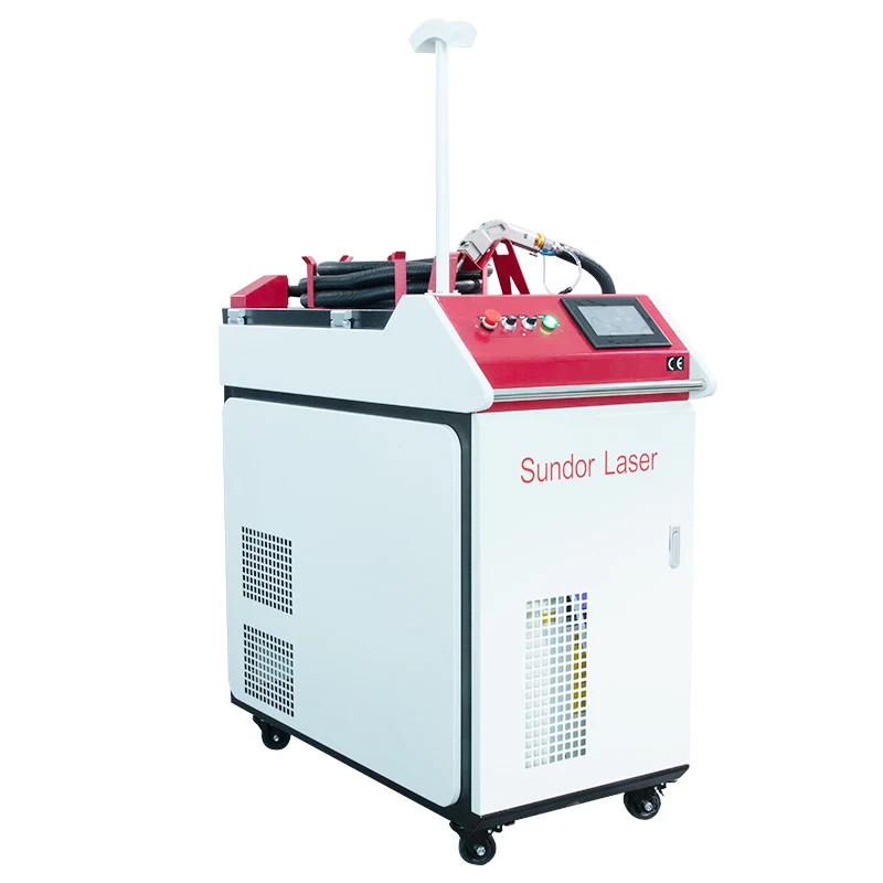 The latest 1000W handheld fiber laser welding machine in 2020 / swing welding and wire filling function
The latest 1000W handheld fiber laser welding machine in 2020 / swing welding and wire filling function