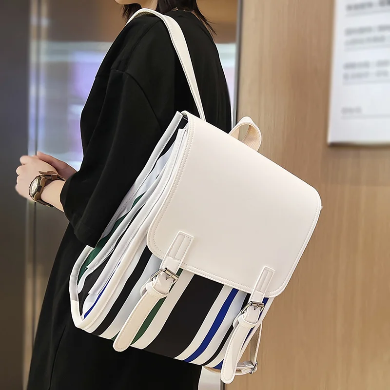 Cool Female PU College Backpack Women Cute School Bag Trendy Leather Book Girl Travel Student Bag Ladies Laptop Backpack Fashion
Cool Female PU College Backpack Women Cute School Bag Trendy Leather Book Girl Travel Student Bag Ladies Laptop Backpack Fashion