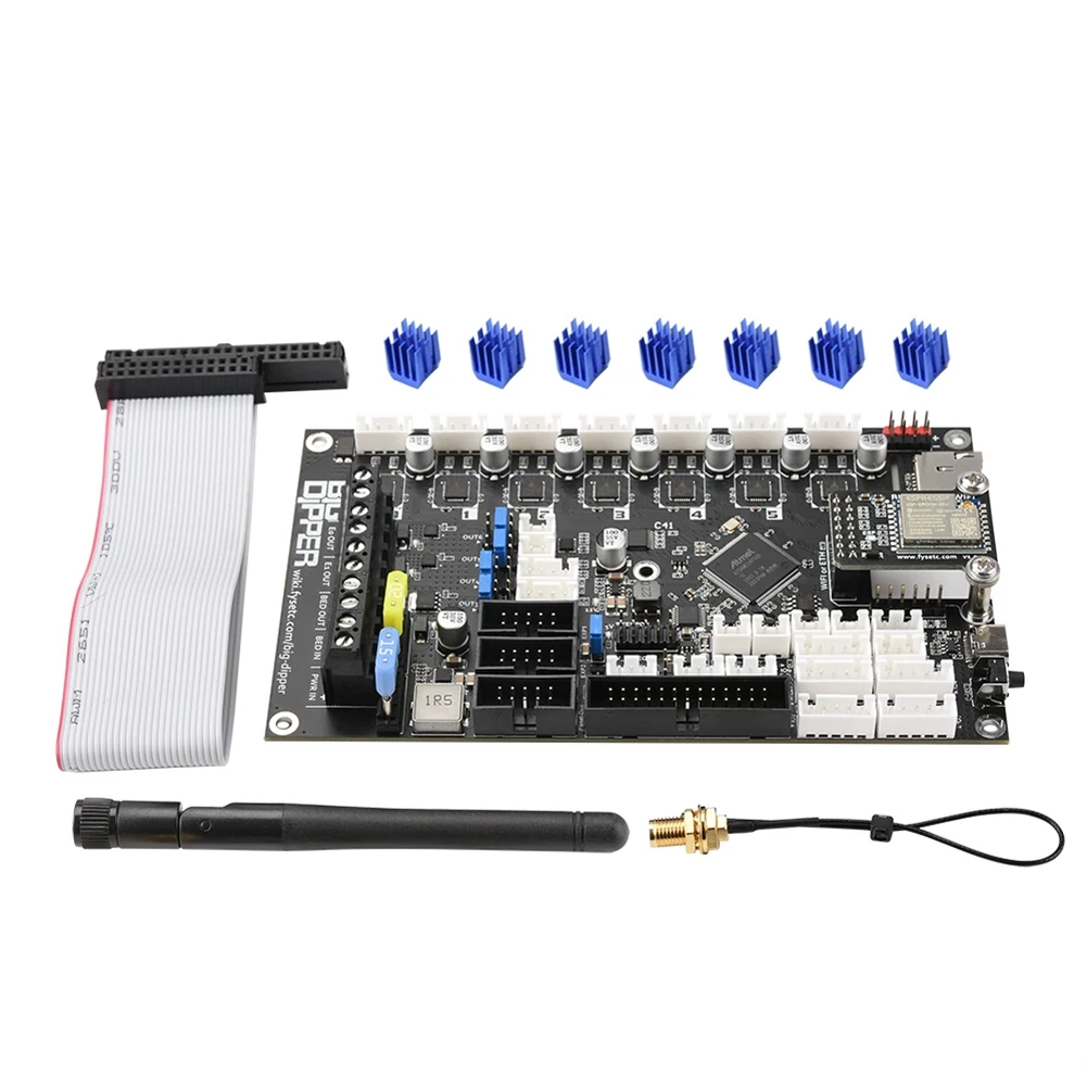 Big Dipper Board Duet 3 Mini 5+ Wifi Upgrade Motherboard 3D Printer Control Board for Voron BLV 3D Printer CNC Machine
Big Dipper Board Duet 3 Mini 5+ Wifi Upgrade Motherboard 3D Printer Control Board for Voron BLV 3D Printer CNC Machine