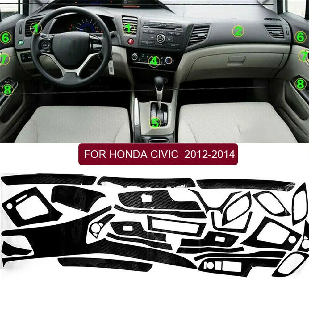 Высококачественная Виниловая наклейка для Honda Civic 2012-2014, внутренняя глянцевая черная наклейка, наклейка, комплект для отделки и приборной па...
Высококачественная Виниловая наклейка для Honda Civic 2012-2014, внутренняя глянцевая черная наклейка, наклейка, комплект для отделки и приборной па...
