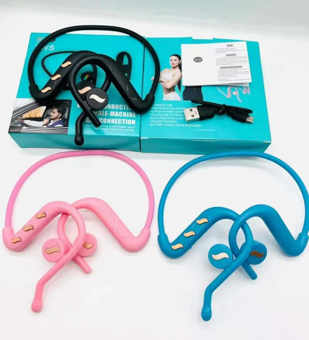 Wireless Headset Bone Conducting Anti-sweat -compatible Headset Waterproof With Microphone Tws Earbud Headset 
Wireless Headset Bone Conducting Anti-sweat -compatible Headset Waterproof With Microphone Tws Earbud Headset
