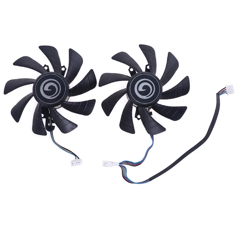 1 Pair 85mm 4Pin Cooler Fan Replacement for Galax GeForce RTX2060 2070 2080 Graphics Card Cooling Fan 스마트폰쿨러 юизби вентилятор
1 Pair 85mm 4Pin Cooler Fan Replacement for Galax GeForce RTX2060 2070 2080 Graphics Card Cooling Fan 스마트폰쿨러 юизби вентилятор