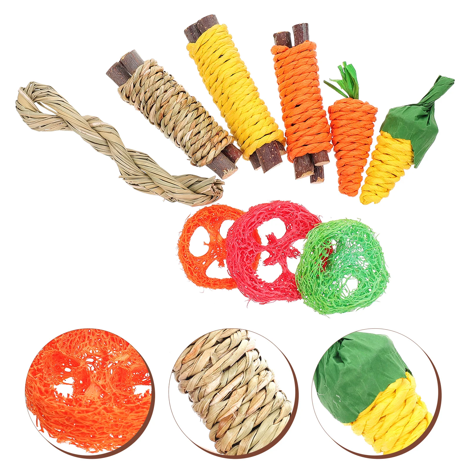 Toys Chew Toy Bunnyrabbit Chewing Hamster Teeth Pet Dog Animal Guinea Animals Cleaning Chinchillas Molar Cage Hanging Treatsbird
Toys Chew Toy Bunnyrabbit Chewing Hamster Teeth Pet Dog Animal Guinea Animals Cleaning Chinchillas Molar Cage Hanging Treatsbird