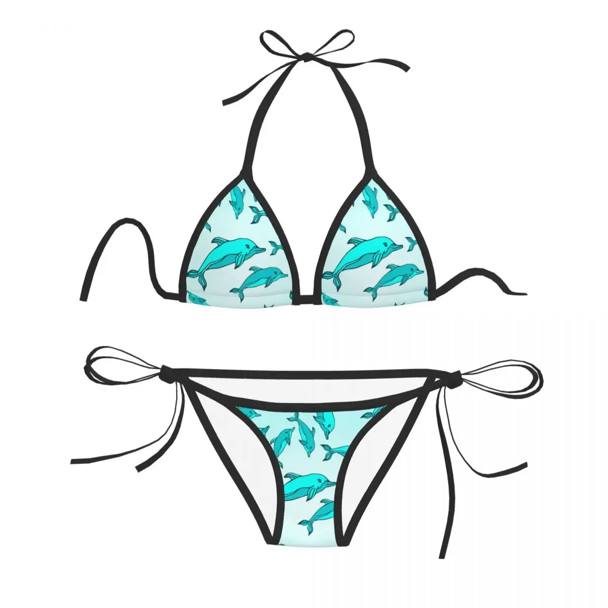 Sexy Bikini Women Swimsuit Push-up Two Piece Swimwear Background With Dolphins Bathing Suit Beachwear Brazilian
Sexy Bikini Women Swimsuit Push-up Two Piece Swimwear Background With Dolphins Bathing Suit Beachwear Brazilian