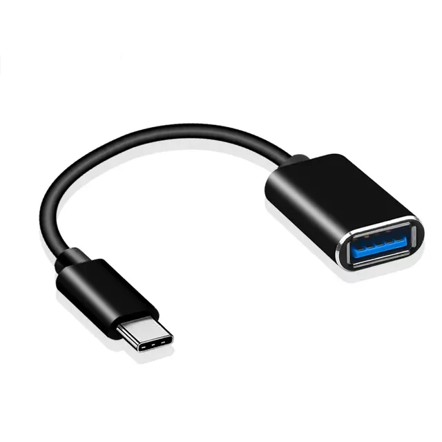 USB Adapter Type-C OTG Adapter Cable 16CM USB 3.1 Type C Male To USB 2.0 A Female OTG Data Cord Adapter
USB Adapter Type-C OTG Adapter Cable 16CM USB 3.1 Type C Male To USB 2.0 A Female OTG Data Cord Adapter