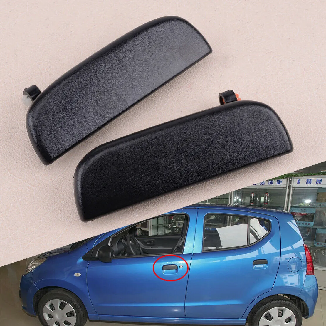Наружная дверная ручка LH & RH для Suzuki Alto Apv Carry 2009-2013, черная, 2 шт.
Наружная дверная ручка LH & RH для Suzuki Alto Apv Carry 2009-2013, черная, 2 шт.