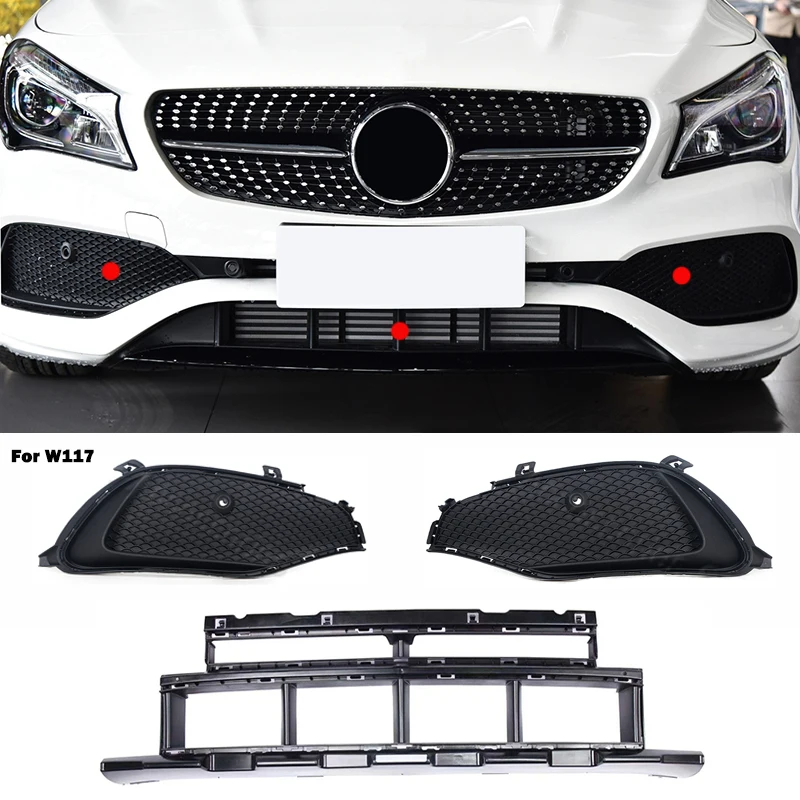For Mercedes Benz CLA C117 W117 W117 220 A1768852600 A1178857500 A1178857600 Front Lower Grill Grille Bumper Radiator Fog Lamp G
For Mercedes Benz CLA C117 W117 W117 220 A1768852600 A1178857500 A1178857600 Front Lower Grill Grille Bumper Radiator Fog Lamp G