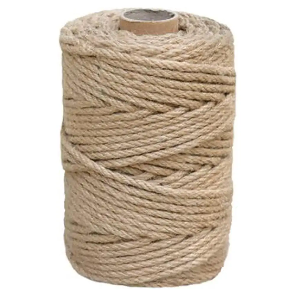 1 Roll 5mm 100m Natural Jute Twine Thickened Heavy Duty Rope For Diy Garden Binding Crafts Packaging Material 
1 Roll 5mm 100m Natural Jute Twine Thickened Heavy Duty Rope For Diy Garden Binding Crafts Packaging Material