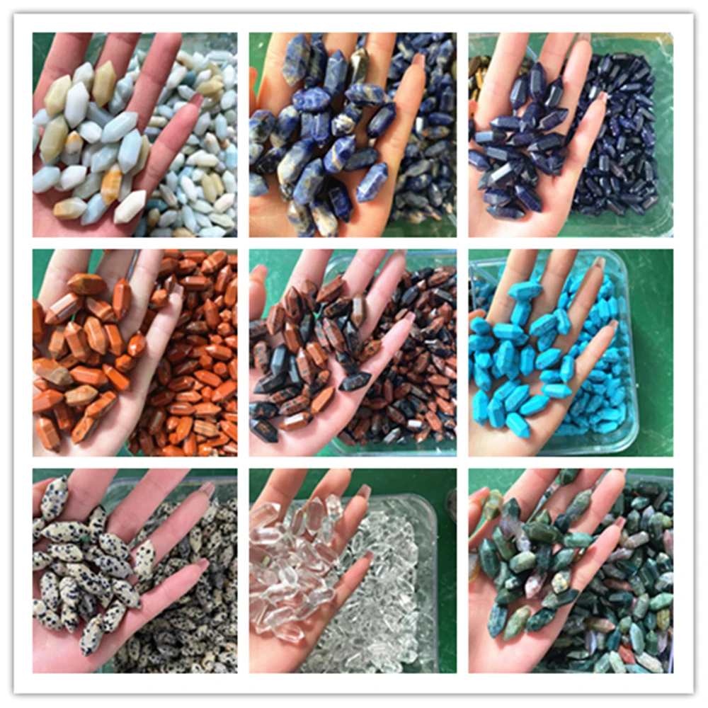 Natural Crystal Stone Mini Double Pointed Clear Column Carving Gemstone Reiki Healing Ornament Home Decor Collectibles Gift
Natural Crystal Stone Mini Double Pointed Clear Column Carving Gemstone Reiki Healing Ornament Home Decor Collectibles Gift
