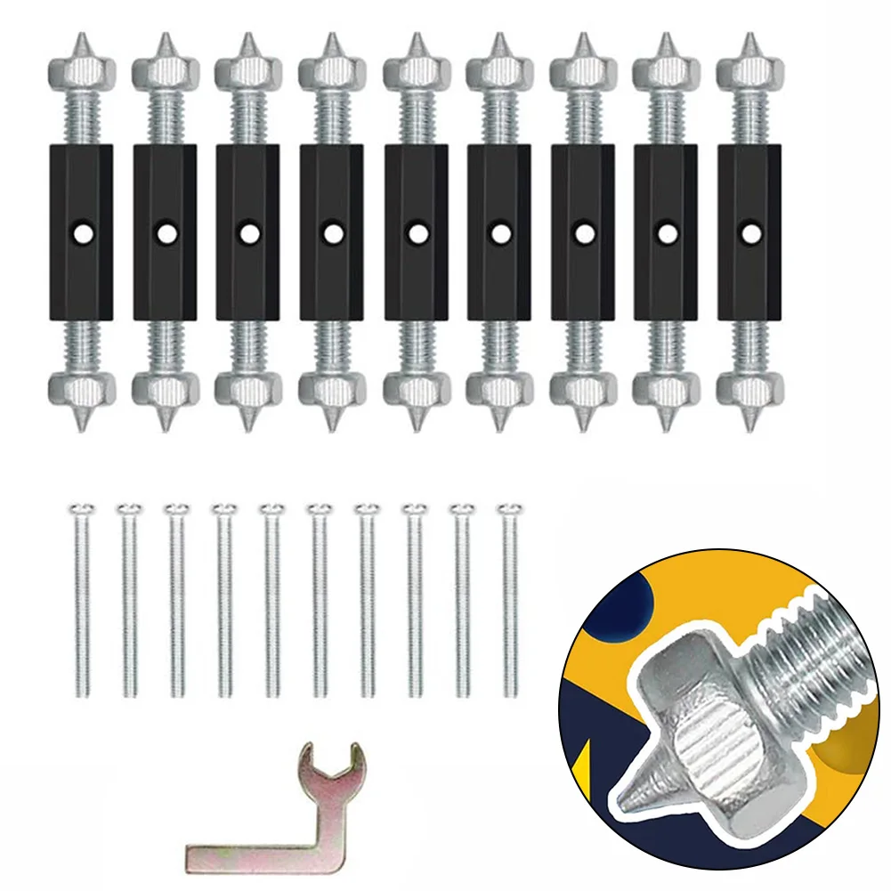 10pcs Cassette Repairer Switch Socket Screw Wrench Cassette Screws Support Rod For Wall Mount Box Electrical Repair Kits
10pcs Cassette Repairer Switch Socket Screw Wrench Cassette Screws Support Rod For Wall Mount Box Electrical Repair Kits