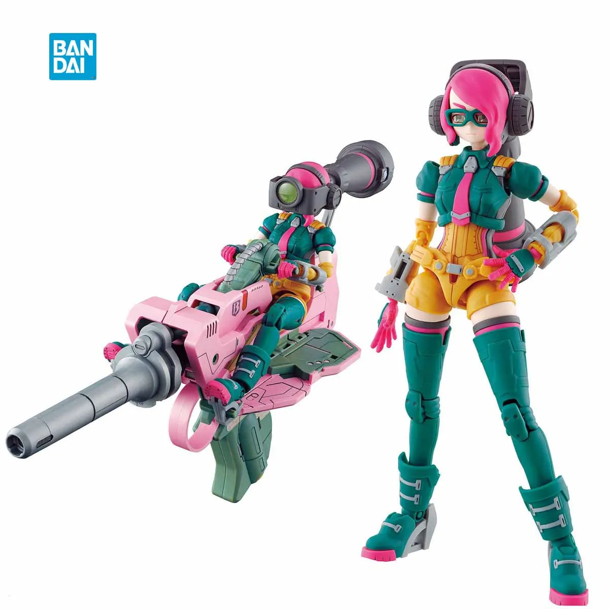 Оригинальная Подлинная модель BANDAI для девушек-алкогольников, леди, GGL, Женский командир, Бианка, браво, танго, атака, оружие для девушек, экшн-...
Оригинальная Подлинная модель BANDAI для девушек-алкогольников, леди, GGL, Женский командир, Бианка, браво, танго, атака, оружие для девушек, экшн-...