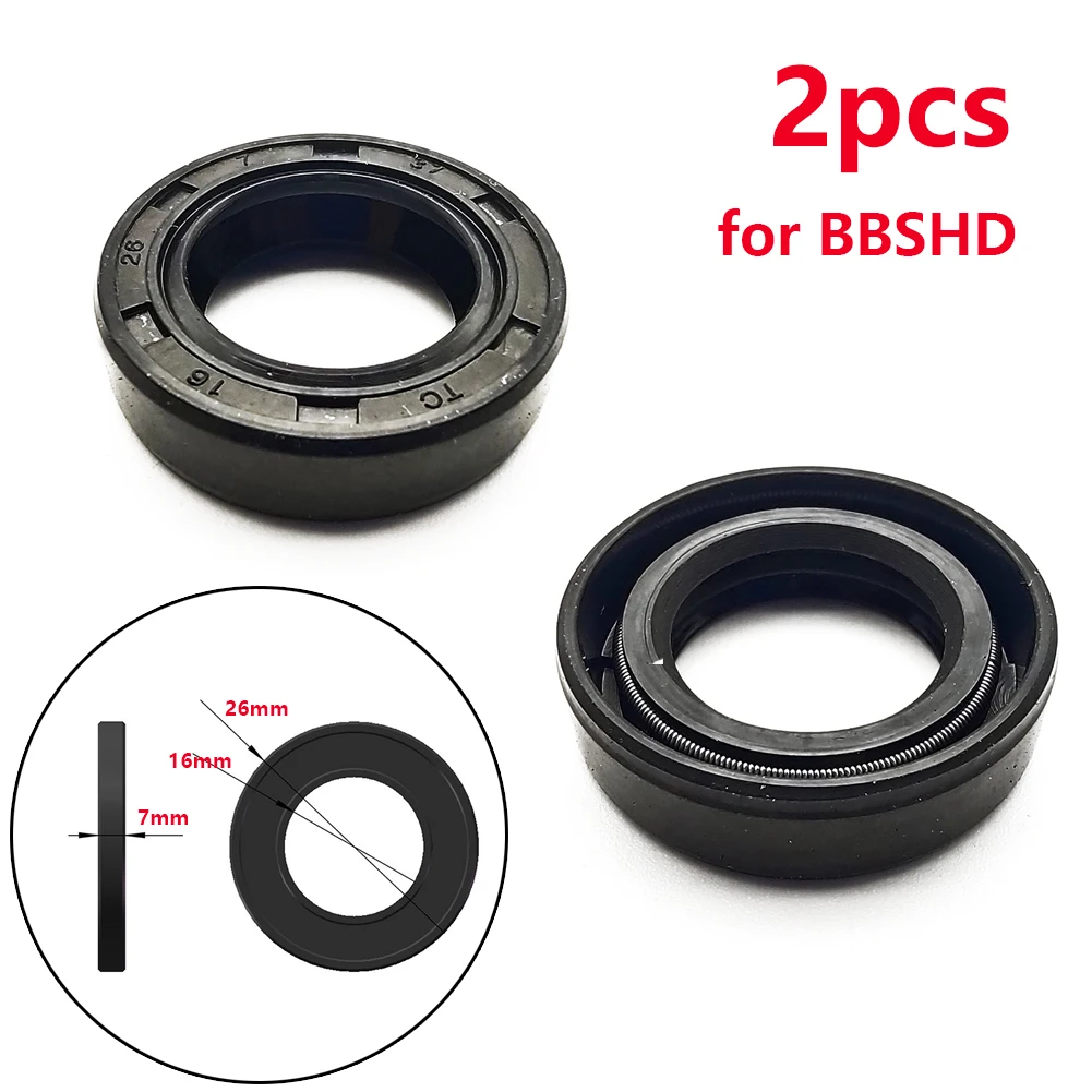 For Bafang Oil Seal 16mm Inner 7mm Thickness Assembling Components Electric Bicycle For BBS HD Mid-Motor Brand New
For Bafang Oil Seal 16mm Inner 7mm Thickness Assembling Components Electric Bicycle For BBS HD Mid-Motor Brand New