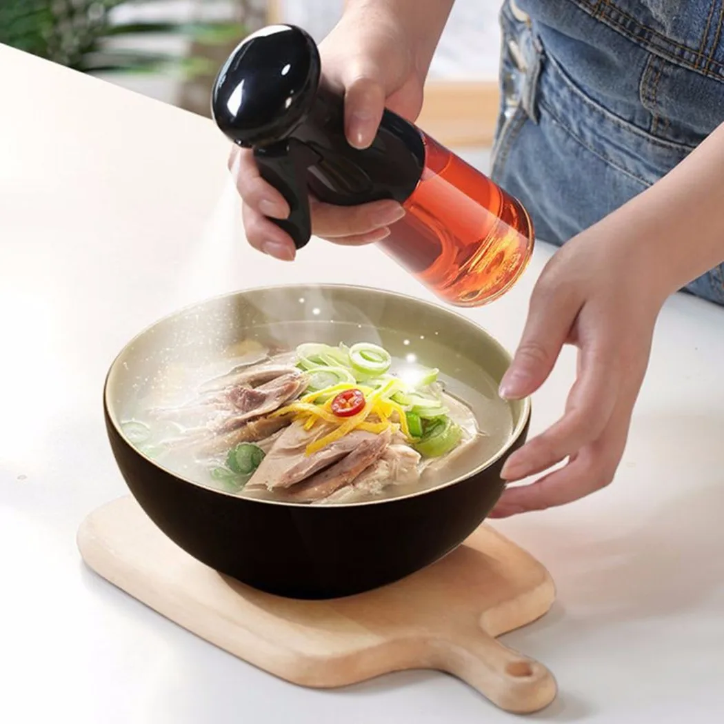 210ML Oil Spray Bottle BBQ Cooking Vinegar Fog Sprayers Barbecue Spray Dispenser For Kitchen Cooking Baking Accessories
210ML Oil Spray Bottle BBQ Cooking Vinegar Fog Sprayers Barbecue Spray Dispenser For Kitchen Cooking Baking Accessories