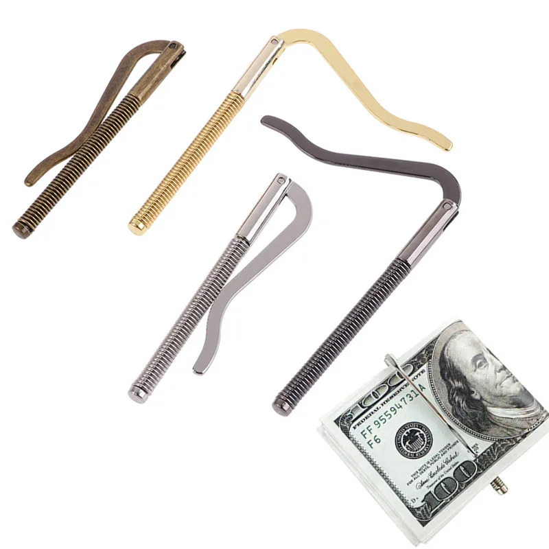 1pc Fashion Metal Bifold Money Clip Bar Wallet Replace Parts Spring Clamp Cash Holder Black,Silver,Bronze,Gold
1pc Fashion Metal Bifold Money Clip Bar Wallet Replace Parts Spring Clamp Cash Holder Black,Silver,Bronze,Gold