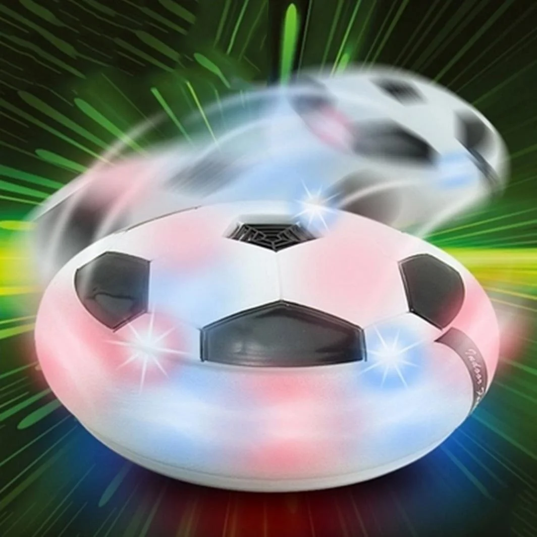 Air Power Soccer Disc, Pneumatic Suspended Football with Foam Bumpers and LED Lights, Hover Disk Gliding Ball Disc
Air Power Soccer Disc, Pneumatic Suspended Football with Foam Bumpers and LED Lights, Hover Disk Gliding Ball Disc