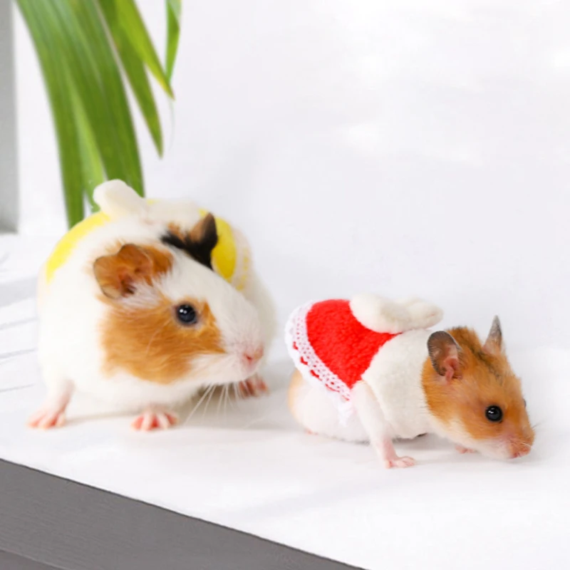 Small Pet Accessories Hamster Bunny Lovely Clothes With Bow Cute Small Squirrel Mouse Decorations Mini Pet Clothes For Mascota
Small Pet Accessories Hamster Bunny Lovely Clothes With Bow Cute Small Squirrel Mouse Decorations Mini Pet Clothes For Mascota