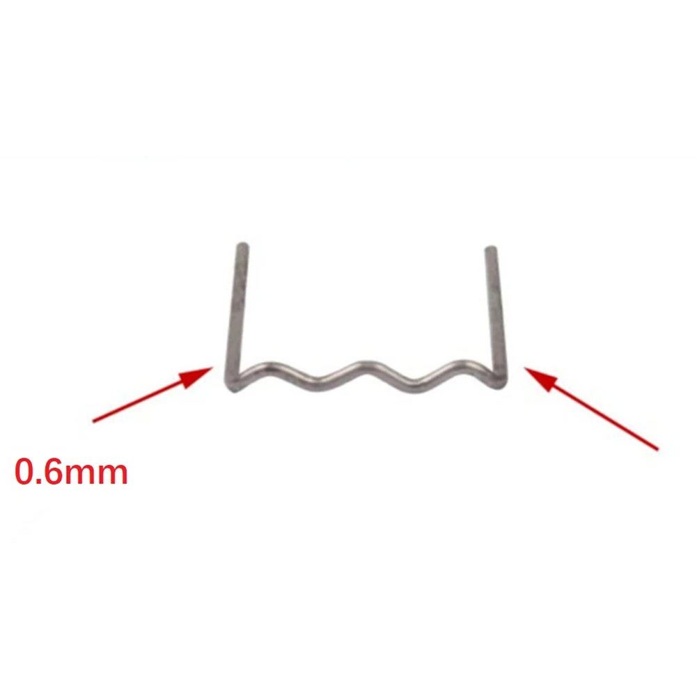 1000Pcs 0.6mm Flat Hot Staple Welding Gun Nails Hot Stapler Staples For Hot Welding Machine Welding Bumper Car Repair Plastic
1000Pcs 0.6mm Flat Hot Staple Welding Gun Nails Hot Stapler Staples For Hot Welding Machine Welding Bumper Car Repair Plastic