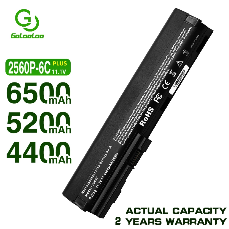 Аккумулятор Golooloo для ноутбука Hp EliteBook 2560p EliteBook 2570P QK644AA QK645AA SX06 SX06XL SX09
Аккумулятор Golooloo для ноутбука Hp EliteBook 2560p EliteBook 2570P QK644AA QK645AA SX06 SX06XL SX09