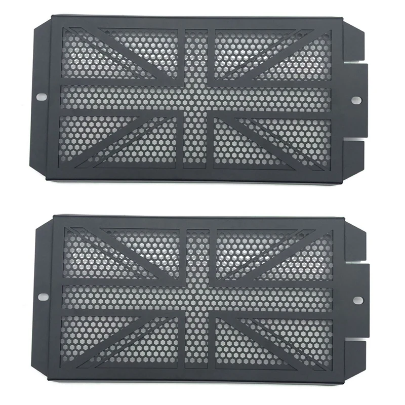 2X Motorcycle Radiator Guard Grille Cover Radiator Protection For Triumph Bonneville T100 T120 Bobber Street Scrambler
2X Motorcycle Radiator Guard Grille Cover Radiator Protection For Triumph Bonneville T100 T120 Bobber Street Scrambler