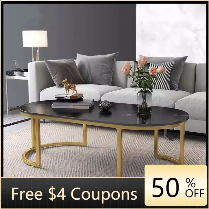 

Modern Design Coffee Tables Living Room with Storage Round Luxury Marble Design Nightstands Wooden Mesas Bajas Home Furniture