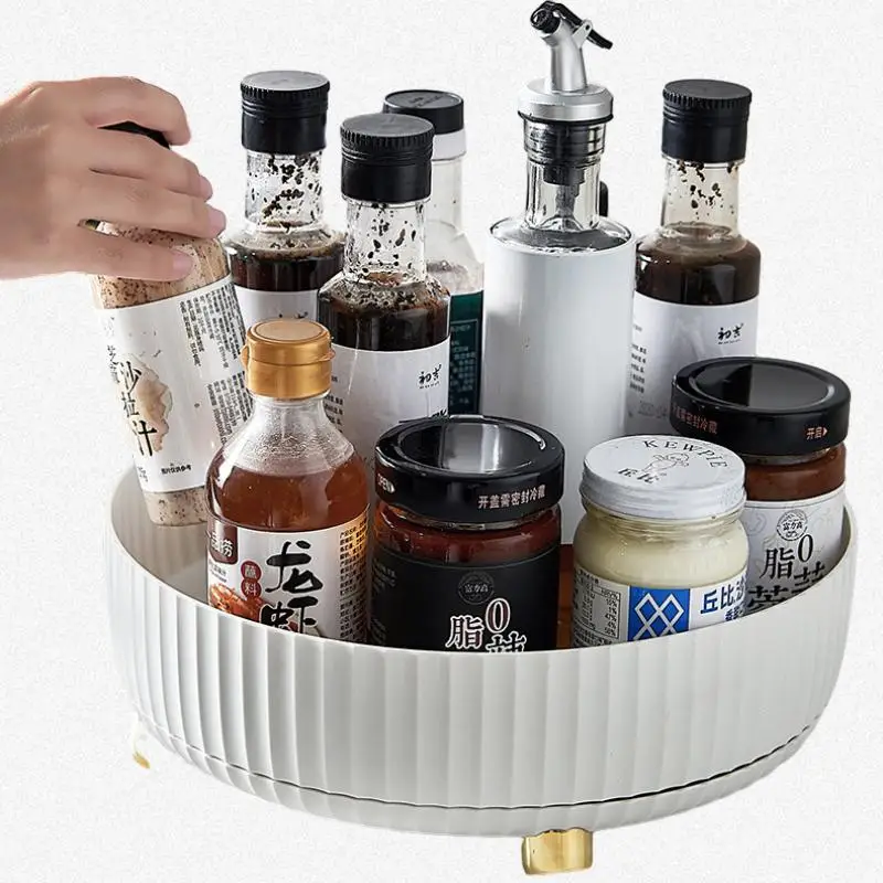 Kitchen Storage Multi Functional Rotating Storage Rack Seasoning Condiment Rack Seasoning Box Household Artifact Turntable
Kitchen Storage Multi Functional Rotating Storage Rack Seasoning Condiment Rack Seasoning Box Household Artifact Turntable
