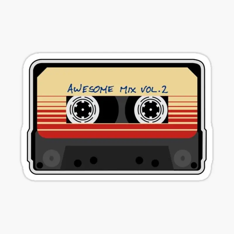 Потрясающий, Mixtape Vol 2, кассета, ретро, наклейка для декора ноутбука, милый мультяшный художественный модный общественный чемодан
Потрясающий, Mixtape Vol 2, кассета, ретро, наклейка для декора ноутбука, милый мультяшный художественный модный общественный чемодан