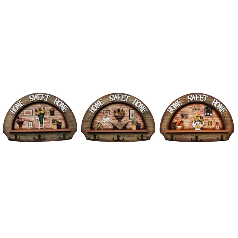 Mediterranean Style Retro Wood Clothes Hanger Wall Mounted Coat Hook Key Holder Hat Scarf Handbag Storage Hanger
Mediterranean Style Retro Wood Clothes Hanger Wall Mounted Coat Hook Key Holder Hat Scarf Handbag Storage Hanger
