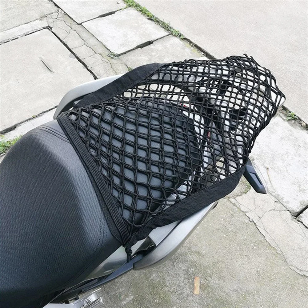 Brand New Motorcycle Cargo Net Accessory Black Car Hook Hold Bag Luggage Mesh Plastic Hooks Scooter Storage 23cmx30cm
Brand New Motorcycle Cargo Net Accessory Black Car Hook Hold Bag Luggage Mesh Plastic Hooks Scooter Storage 23cmx30cm