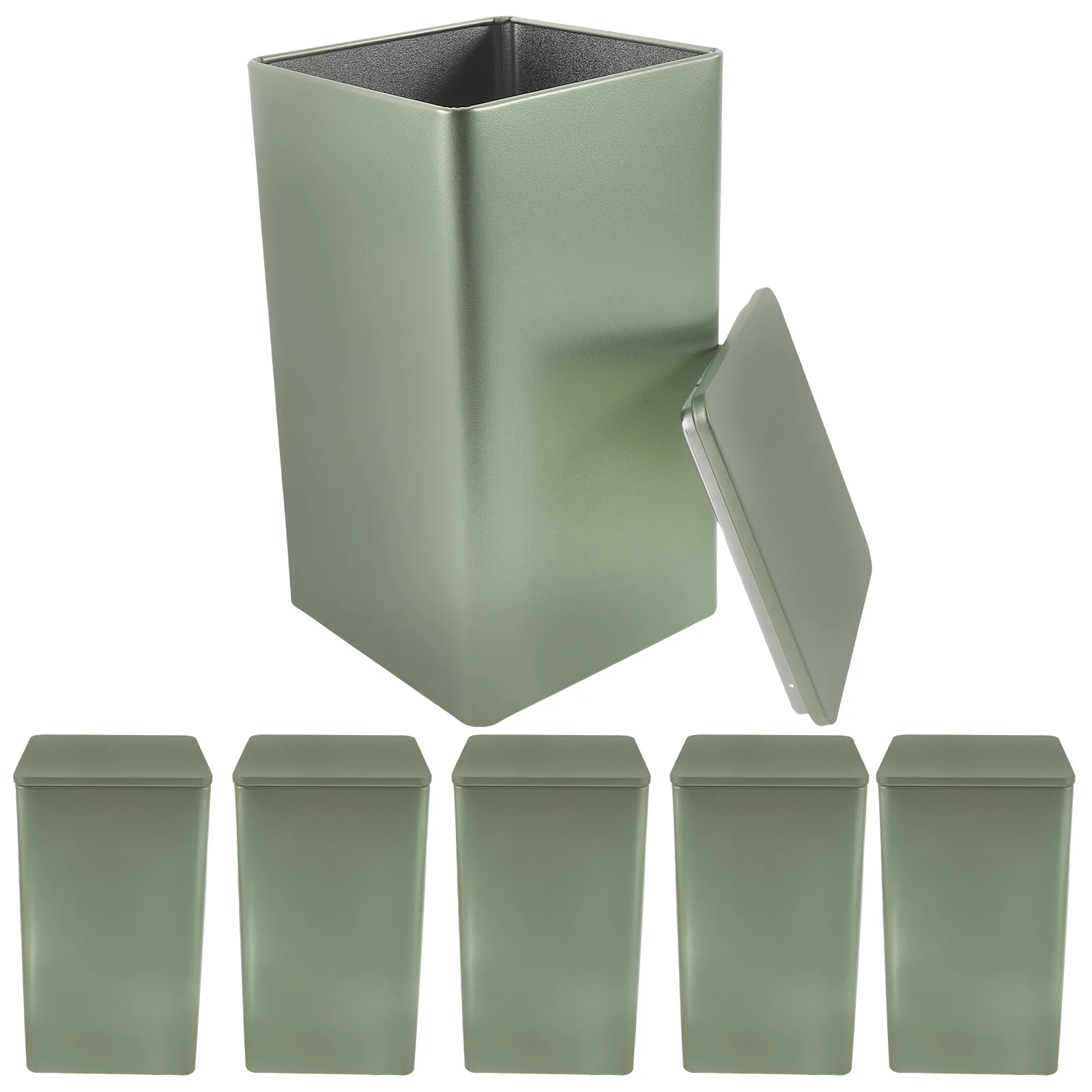 6pcs Tea Tin Tinplate Storage Jar Kitchen Canister Tinplate Tea Canister Airtight Jar for Coffee Bean Tea Leaf
6pcs Tea Tin Tinplate Storage Jar Kitchen Canister Tinplate Tea Canister Airtight Jar for Coffee Bean Tea Leaf