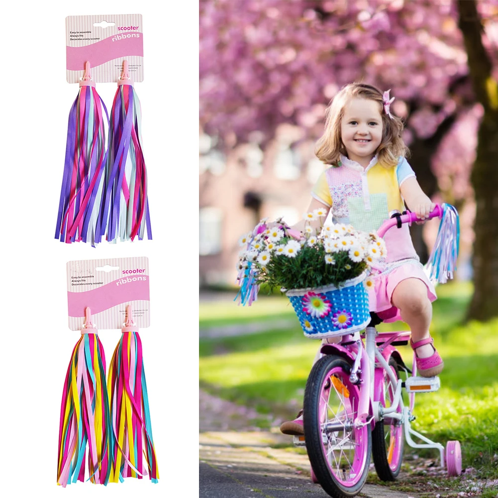 2pcs Bicycle Handlebar Colorful Tassel Streamers Tassel Ribbons Cycling Accessories Kids Scooter Bike Decor Ribbon
2pcs Bicycle Handlebar Colorful Tassel Streamers Tassel Ribbons Cycling Accessories Kids Scooter Bike Decor Ribbon