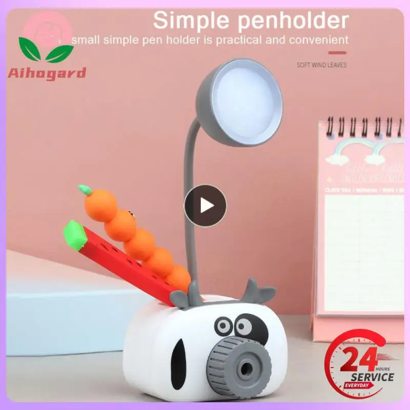Mini LED Desk Lamp Eye Protection Cartoon Piggy Pen Holder Pencil Sharpener USB Charging Child Student Stationery Luminous Toys
Mini LED Desk Lamp Eye Protection Cartoon Piggy Pen Holder Pencil Sharpener USB Charging Child Student Stationery Luminous Toys