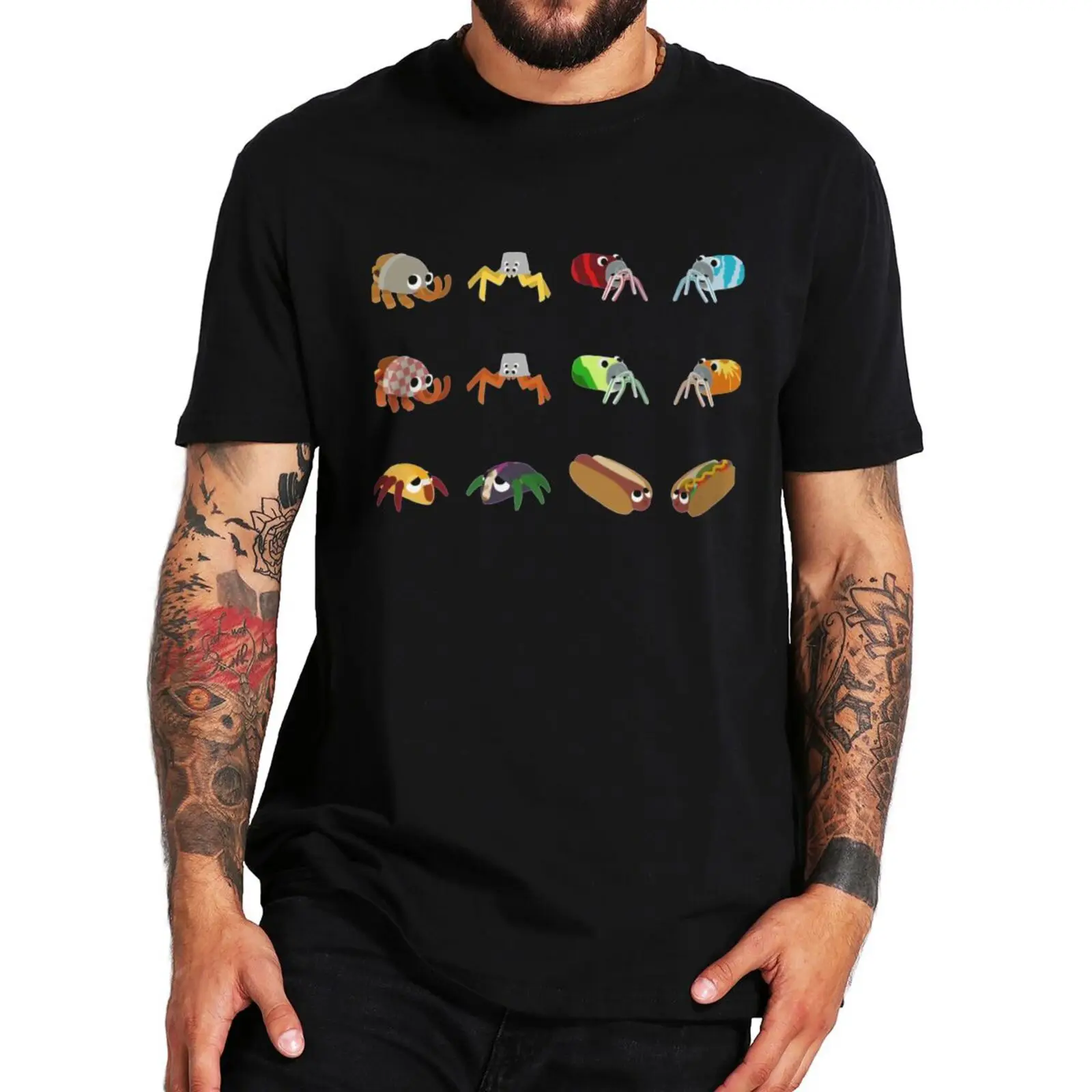 Bugsnax T Shirt Adventure Video Game Lovers Short Sleeve Casual Round Neck 100% Cotton Unisex Soft T-shirts EU Size
Bugsnax T Shirt Adventure Video Game Lovers Short Sleeve Casual Round Neck 100% Cotton Unisex Soft T-shirts EU Size