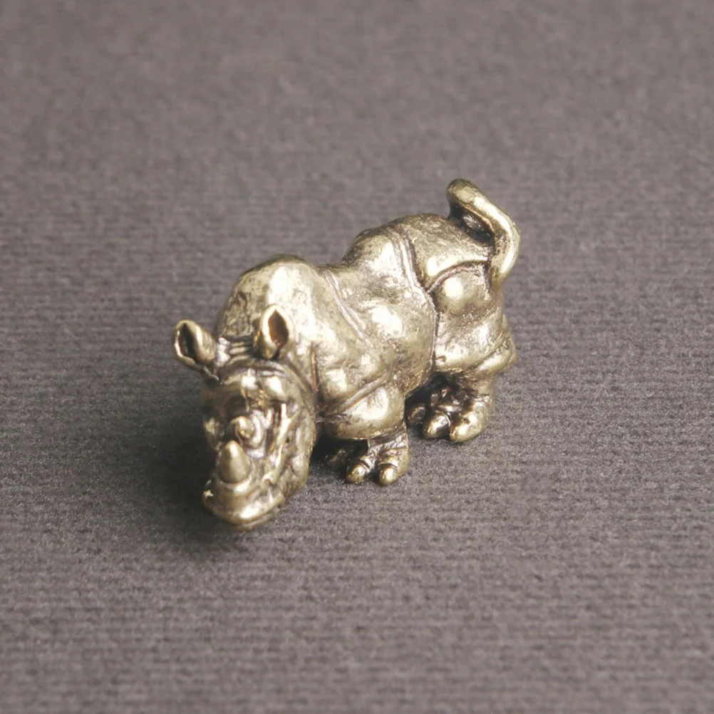Brass Vintage Brass Rhinoceros Animal Decor Miniature Animal Decor Brass Rhinoceros Statue
Brass Vintage Brass Rhinoceros Animal Decor Miniature Animal Decor Brass Rhinoceros Statue
