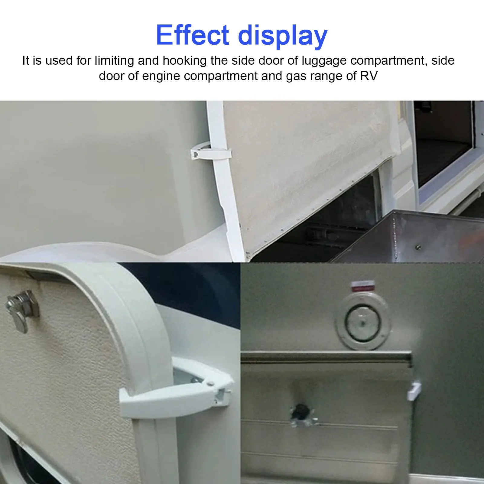 RV Door Holder Camper Trailer Storage Latch Hook Durable Material And Simple Installation For RV Trailer Camper Vans
RV Door Holder Camper Trailer Storage Latch Hook Durable Material And Simple Installation For RV Trailer Camper Vans
