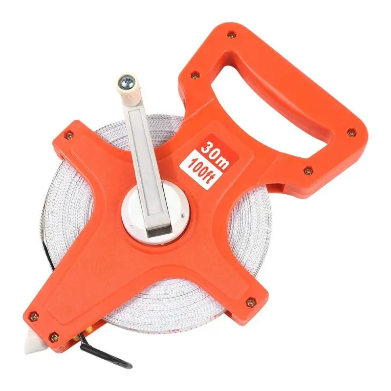 30m 50m 100m Tape Measure Retractable Metric Tape Open Reel Long tape Measure Measuring Ruler Woodworking Tools
30m 50m 100m Tape Measure Retractable Metric Tape Open Reel Long tape Measure Measuring Ruler Woodworking Tools