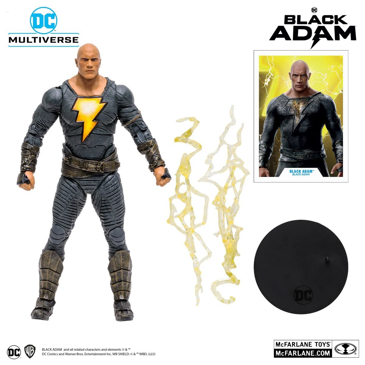 Original McFarlane DC comics Black Adam Dwayne Johnson 7inch Collectible figurines Anime Action Figure Model Toys
Original McFarlane DC comics Black Adam Dwayne Johnson 7inch Collectible figurines Anime Action Figure Model Toys