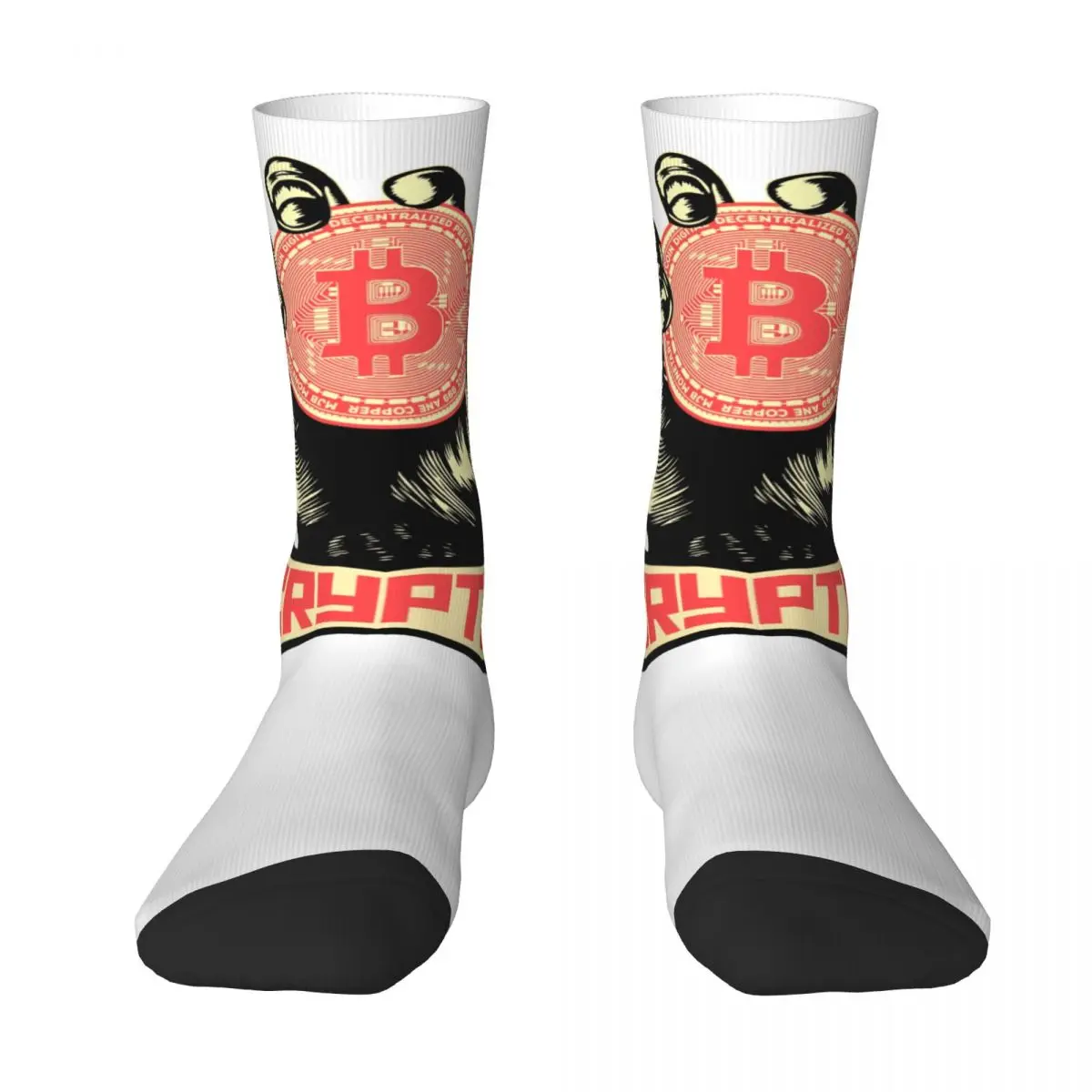 

Крипто Чулки Litecoin, новинка, лучшая покупка, эластичные носки с контрастной картинкой смешного цвета в рулоне