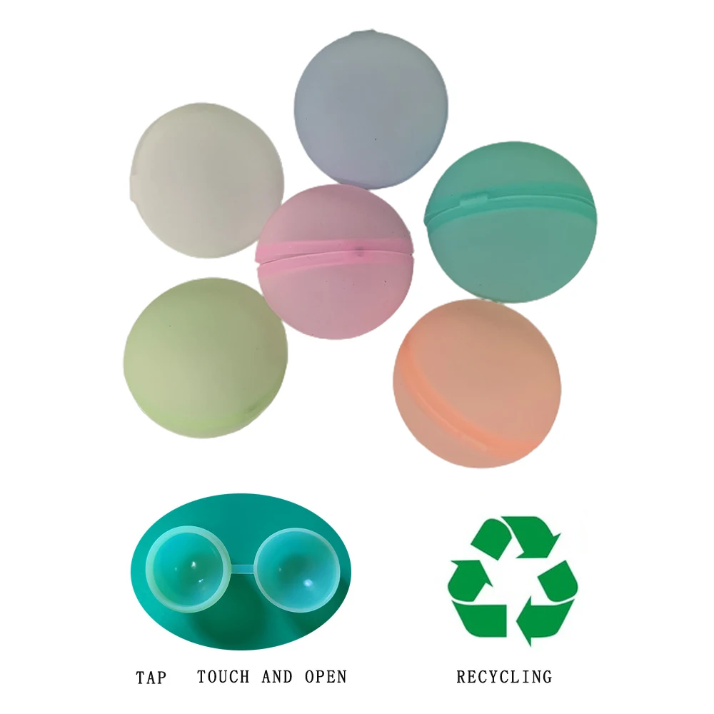 10pcs Water Ball Bomb Toy Reusable Fast Quick Filling Self Sealing Absorbent Ball Outdoor Kids Children Playing Water Latex Toy
10pcs Water Ball Bomb Toy Reusable Fast Quick Filling Self Sealing Absorbent Ball Outdoor Kids Children Playing Water Latex Toy