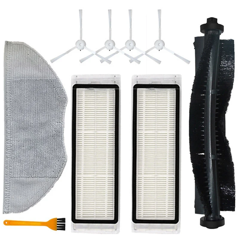 9Pcs Roller Brush Side Brush Filter Replacement Parts Kits For 360 S5 S7 Robotic Vacuum Cleaner
9Pcs Roller Brush Side Brush Filter Replacement Parts Kits For 360 S5 S7 Robotic Vacuum Cleaner